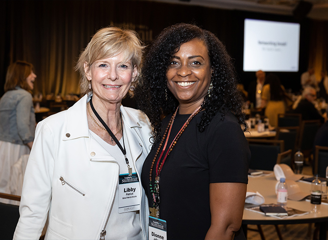 libby patrick and dionne jefferson attend hd summit 2022